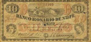 Gallery image for Argentina pS1856b: 10 Peso Plata Boliviana