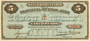 Gallery image for Argentina pS617a: 5 Pesos