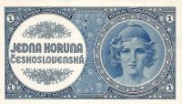 p58s from Czechoslovakia: 1 Koruna from 1946