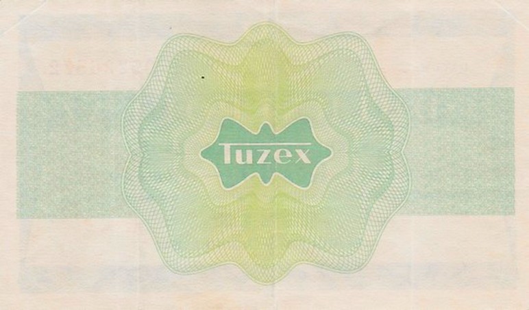 Back of Czechoslovakia pFX43: 10 Korun from 1969