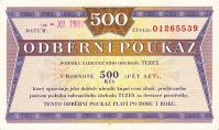 pFX62a from Czechoslovakia: 500 Korun from 1980