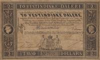 p8a from Danish West Indies: 2 Dalere from 1899