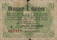 p38a from Danzig: 1 Gulden from 1923