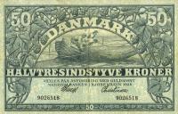 p22f from Denmark: 50 Kroner from 1926