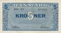 p35g from Denmark: 5 Kroner from 1950