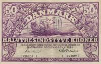 p38a from Denmark: 50 Kroner from 1944