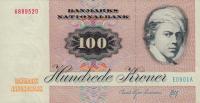 p51t from Denmark: 100 Kroner from 1990