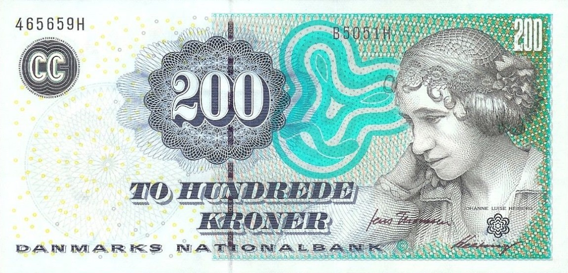 Front of Denmark p62b: 200 Kroner from 2003