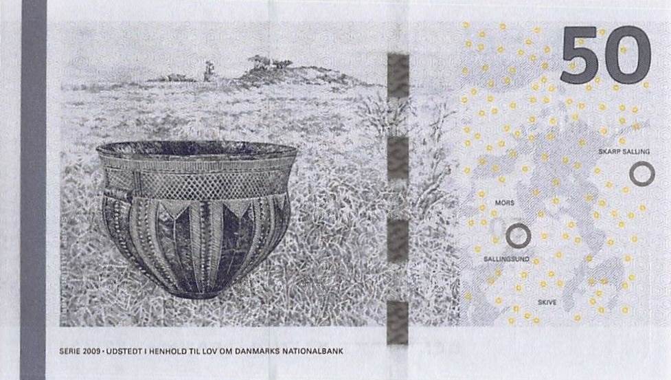 Back of Denmark p65g: 50 Kroner from 2014