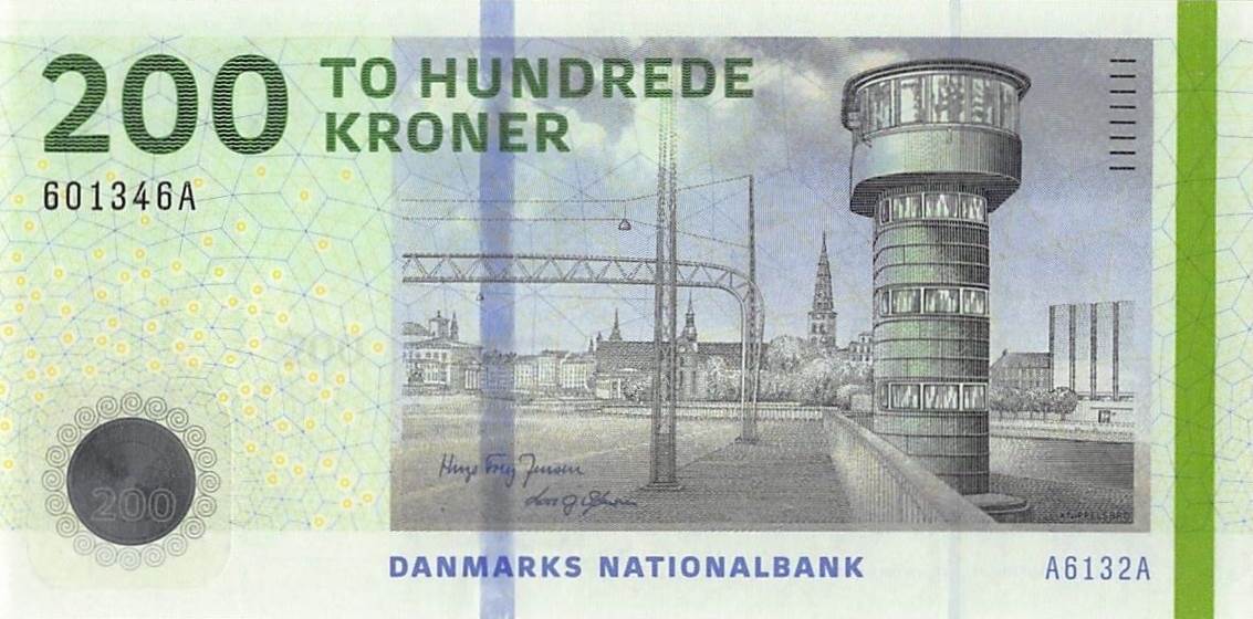 Front of Denmark p67d: 200 Krone from 2013