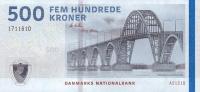 p68d from Denmark: 500 Kroner from 2012