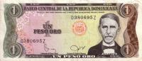 p117c from Dominican Republic: 1 Peso Oro from 1982