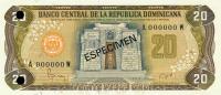 Gallery image for Dominican Republic p120s1: 20 Pesos Oro