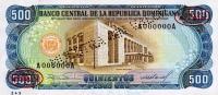 Gallery image for Dominican Republic p123s2: 500 Pesos Oro