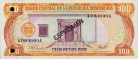 Gallery image for Dominican Republic p125As1: 100 Pesos Oro
