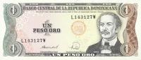 p126c from Dominican Republic: 1 Peso Oro from 1988