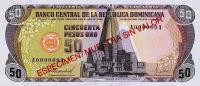 Gallery image for Dominican Republic p127s: 50 Pesos Oro