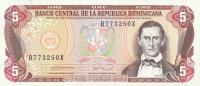 Gallery image for Dominican Republic p131: 5 Pesos Oro