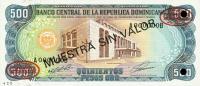 Gallery image for Dominican Republic p137s1: 500 Pesos Oro