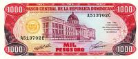 Gallery image for Dominican Republic p142a: 1000 Pesos Oro