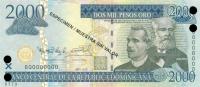 Gallery image for Dominican Republic p181s3: 2000 Pesos Oro