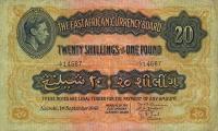 Gallery image for East Africa p30b: 20 Shillings