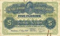 Gallery image for East Africa p9: 5 Florin