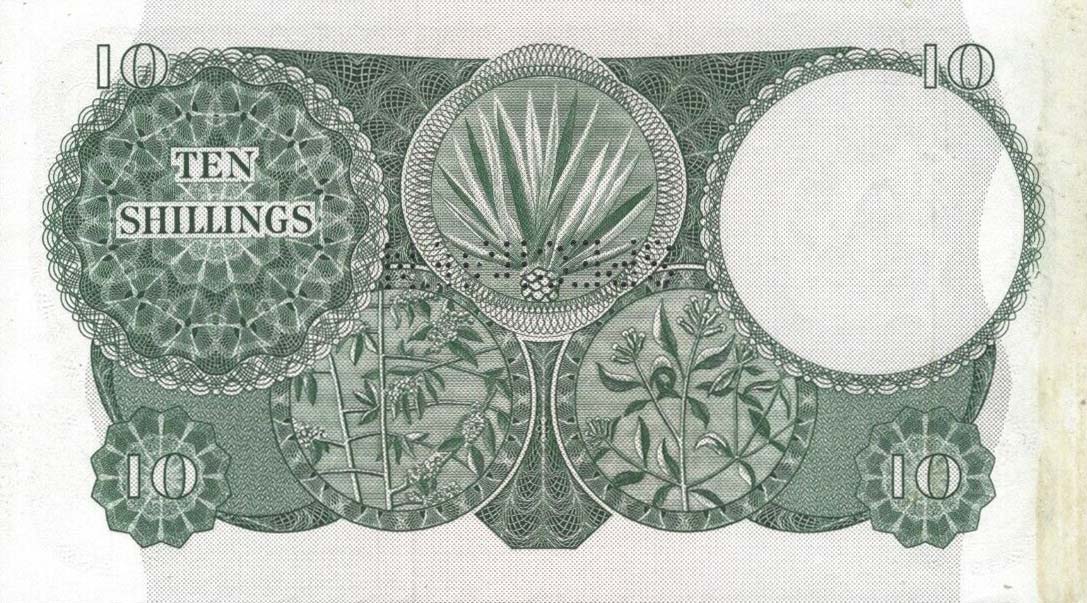 Back of East Africa p46s: 10 Shillings from 1964