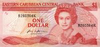 Gallery image for East Caribbean States p17k: 1 Dollar