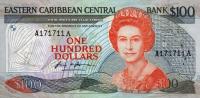 Gallery image for East Caribbean States p20a: 100 Dollars