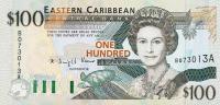 Gallery image for East Caribbean States p35a: 100 Dollars