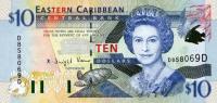 p38d from East Caribbean States: 10 Dollars from 2000
