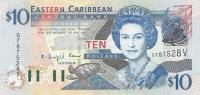 p43v from East Caribbean States: 10 Dollars from 2003