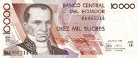 Gallery image for Ecuador p127a: 10000 Sucres