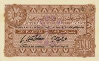 p166a from Egypt: 10 Piastres from 1940