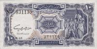 p181d from Egypt: 10 Piastres from 1940