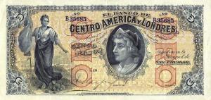 Gallery image for El Salvador pS137p: 5 Pesos
