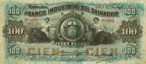 Gallery image for El Salvador pS145a: 100 Pesos