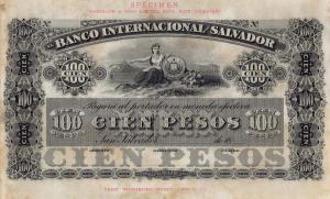 Gallery image for El Salvador pS155s: 100 Pesos