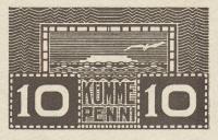 p40b from Estonia: 10 Penni from 1919