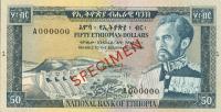 Gallery image for Ethiopia p28s: 50 Dollars
