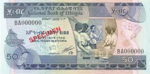 Gallery image for Ethiopia p44s: 50 Birr