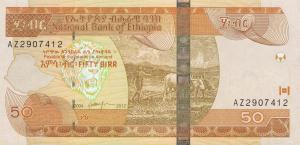 Gallery image for Ethiopia p51f: 50 Birr