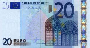 p16g from European Union: 20 Euro from 2002