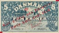 p1b from Faeroe Islands: 5 Kronur from 1940