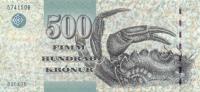 p27 from Faeroe Islands: 500 Kronur from 2004