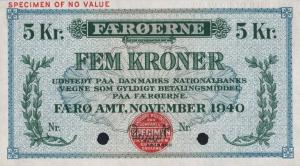 Gallery image for Faeroe Islands p10s: 5 Kronur