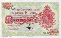 Gallery image for Falkland Islands p9s: 5 Pounds