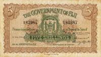 p25j from Fiji: 5 Shillings from 1929