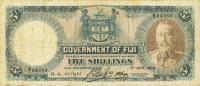 p31b from Fiji: 5 Shillings from 1934